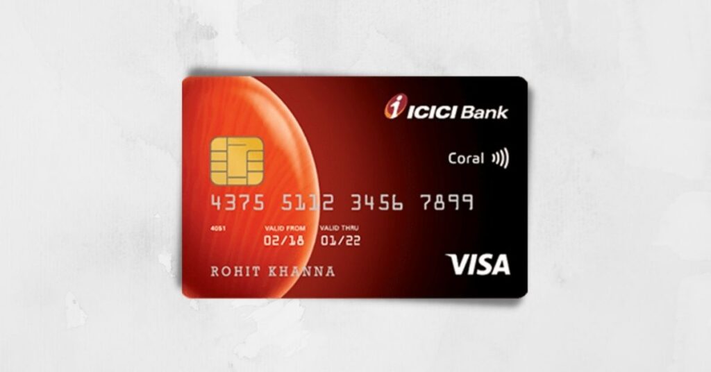 Image of ICICI Coral Credit Card