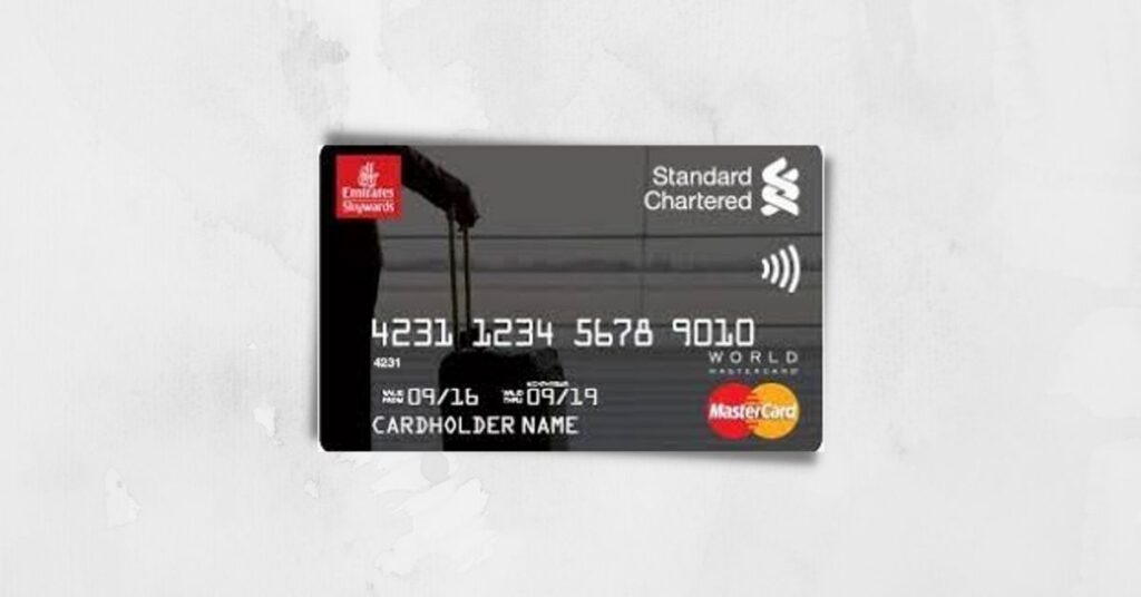 Image of Standard Chartered Emirates World Credit Card