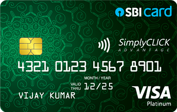 SimplyCLICK SBI Card