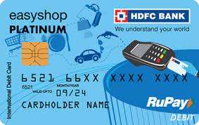 Image of HDFC Bank RuPay Premium Debit Card