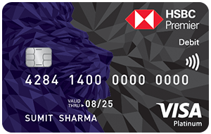 HSBC Premier Platinum Debit Card