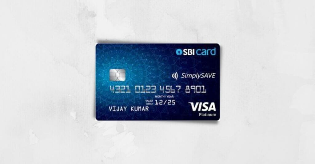 Featured Image of SBI Simply Save Credit Card