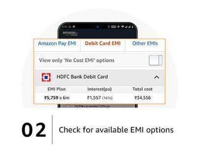 Image of How to Avail Debit Card EMI -2