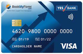 BookMyForex YES Bank Forex Card