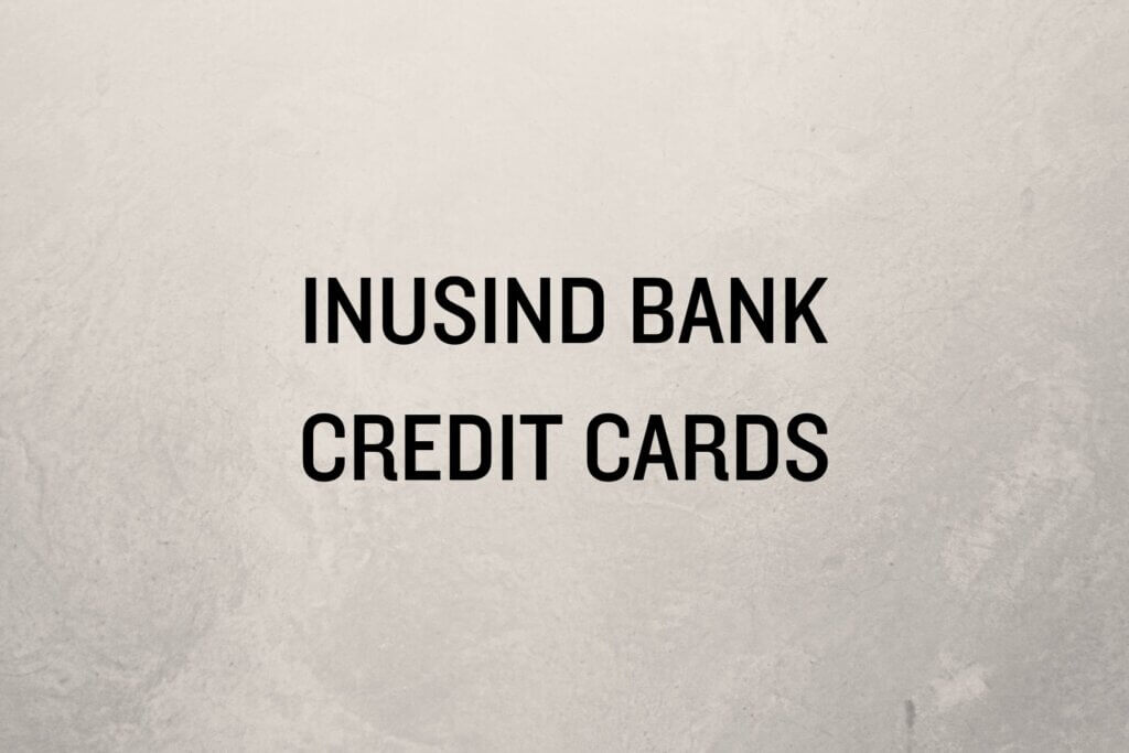 Indusind Bank Credit Cards