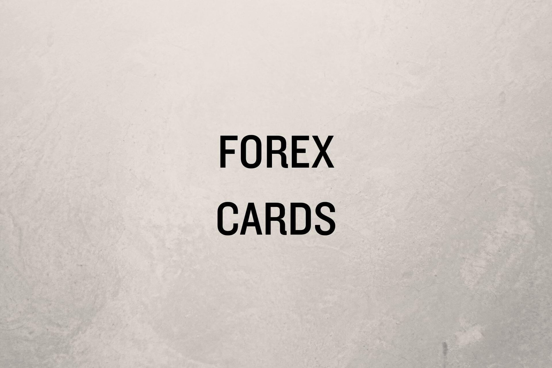 Forex Cards - FinCards