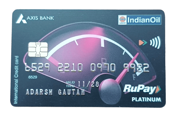 Indian Oil Axis Bank Credit Card