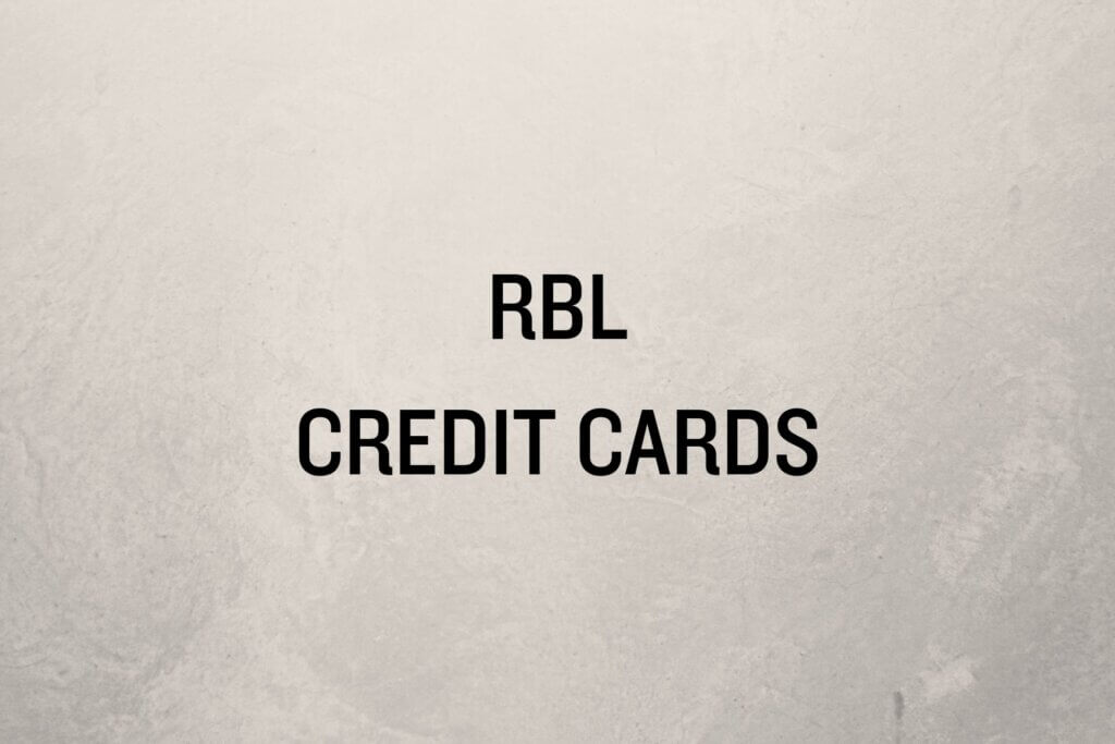 RBL Credit Cards