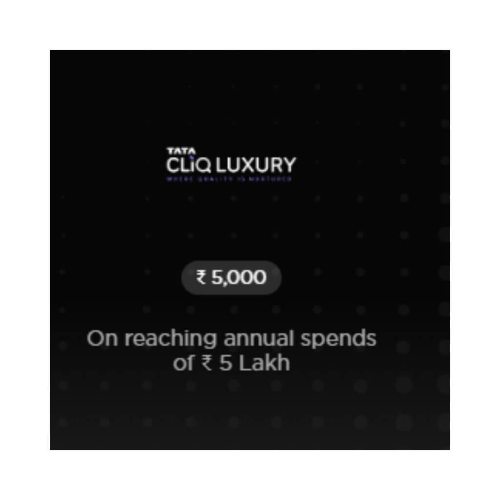 SBI Aurum Milestone Vouchers - Tata Cliq Luxury